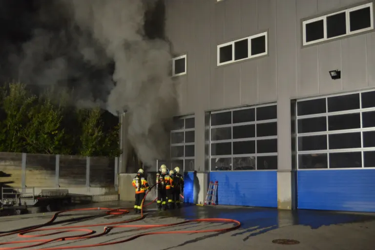Gais AR – Brand in Industriegebäude