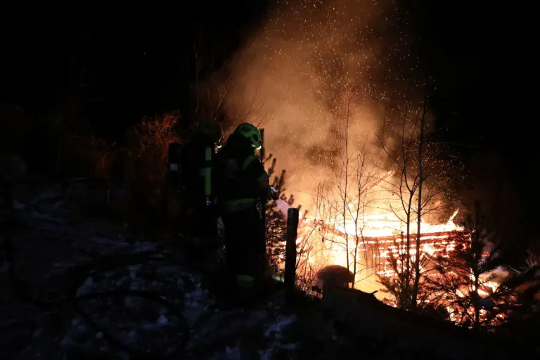 Seckau ST – Brand einer Almhütte