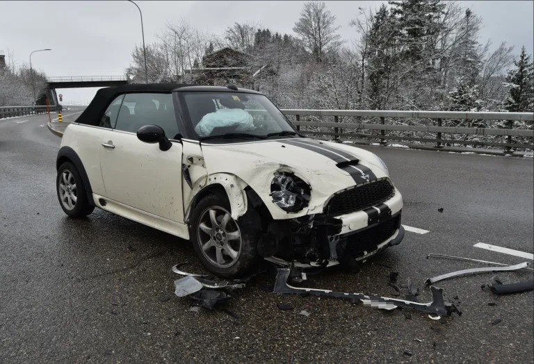 Lustmühle AR – Unfall im Verzweigungsbereich