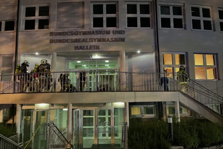Hallein – Jugendliche nach Brandstiftung in Gymnasium ausgeforscht