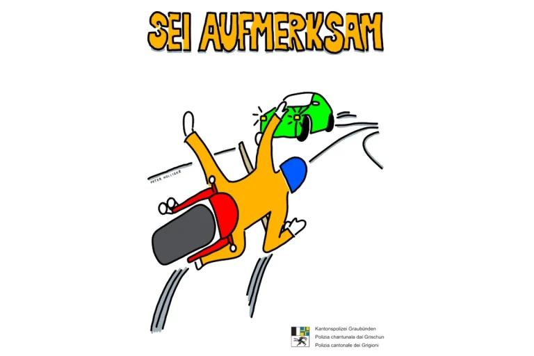 Graubünden - Motorradunfälle - Neue Präventionskampagne