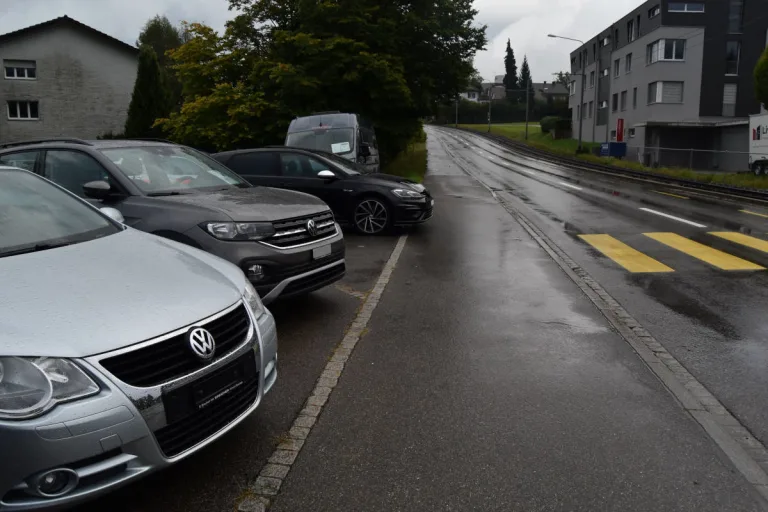 Speicher AR – Kollision zwischen Auto und Fahrrad