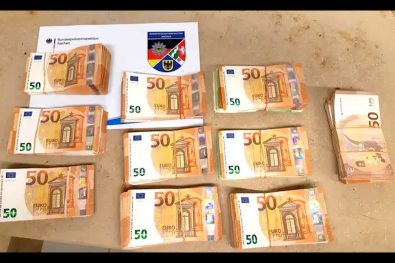 Aachen – Bundespolizei stellt fast 60.000 Euro sicher 