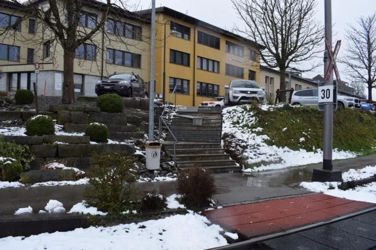 Speicher AR - Treppe mit Ausfahrt verwechselt
