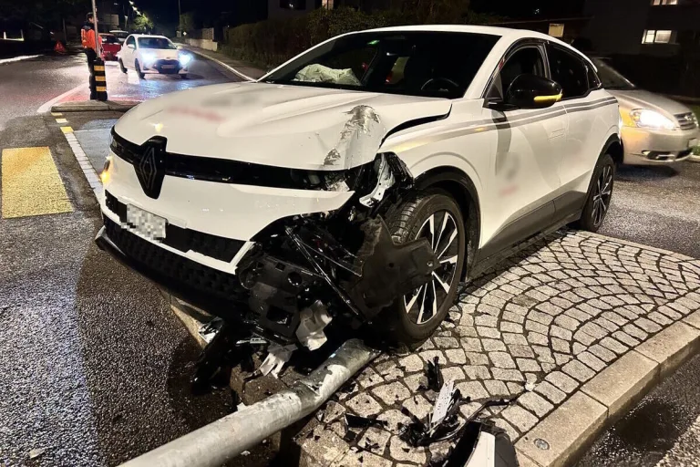 St. Margrethen SG - Fahrunfähig Unfall verursacht 