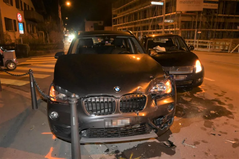 Schaan – Vortrittsmissachtung verursacht Verkehrsunfall