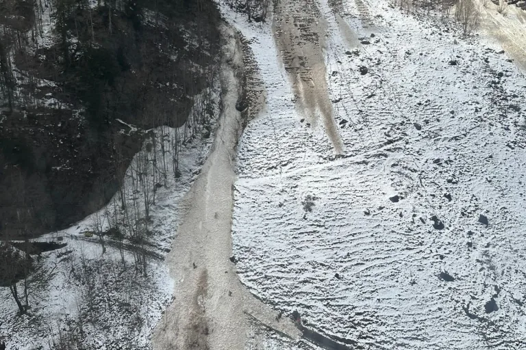 Wasserauen AI - Lawinenniedergang - Einsatzkräfte der Alpinen Rettung sind ausgerückt