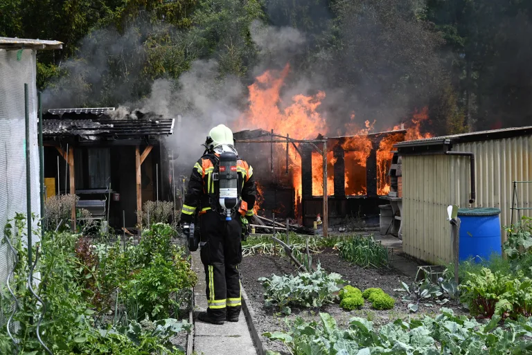Bad Ragaz SG – Brand in Schrebergartenanlage