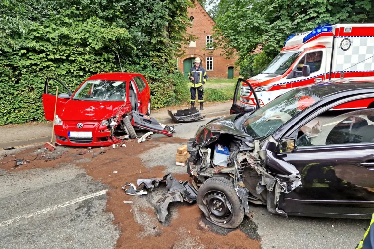 Heftige Kollision in Wilstedt NI