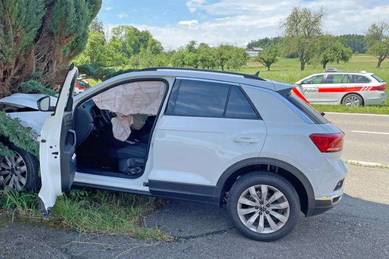 Amlikon-Bissegg TG - Bei Selbstunfall verletzt