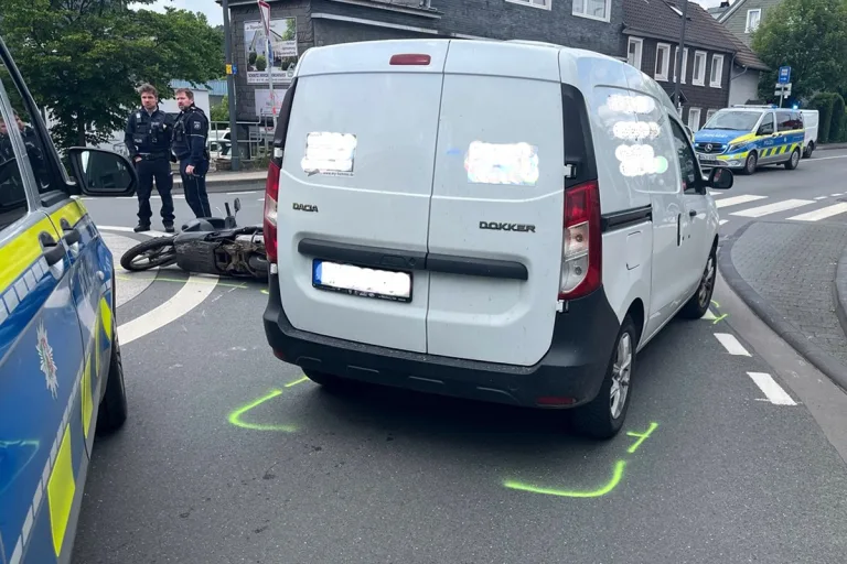 Wipperfürth – Motorradfahrer bei Unfall mit Pkw verletzt