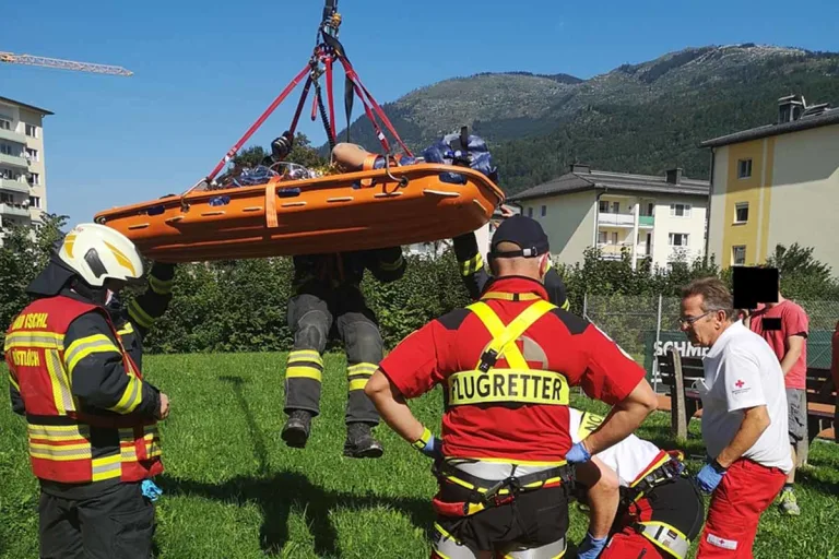 Bad Ischl - Schwerer Unfall auf Baustelle