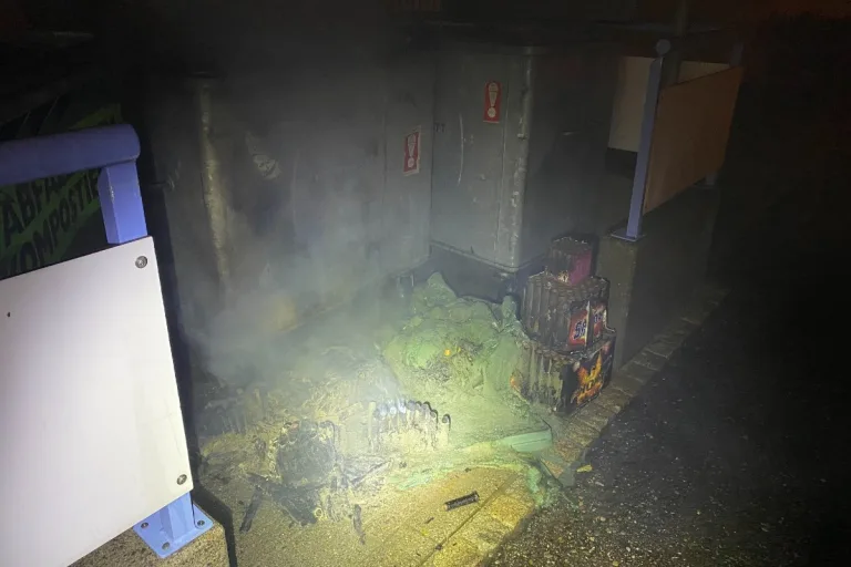 Risch Rotkreuz ZG - Feuerwerk verursacht Containerbrand 