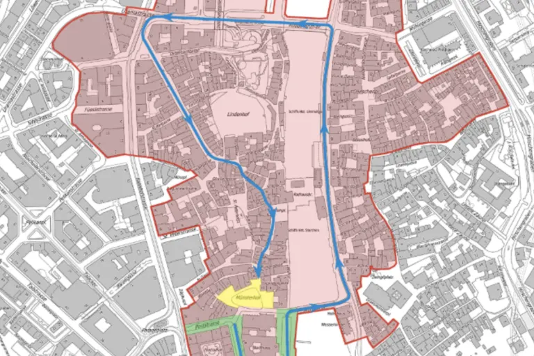 Zürich –  Innenstadt am 9. März gesperrt