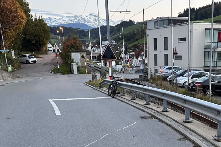 Herisau AR – Unfall mit E-Bike