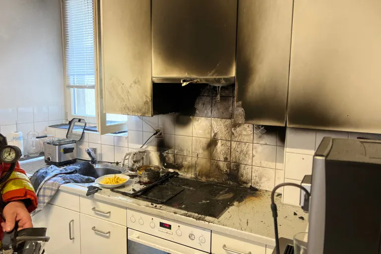 St. Gallen – Pfannenbrand in Mehrfamilienhaus