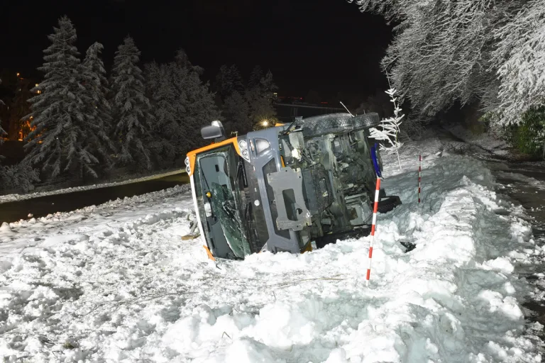 Kanton Luzern - Verkehrsunfälle bei winterlichen Strassenverhältnissen