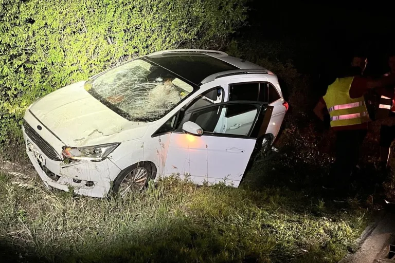 Pratteln BL / Autobahn A2 - Sekundenschlaf am Steuer