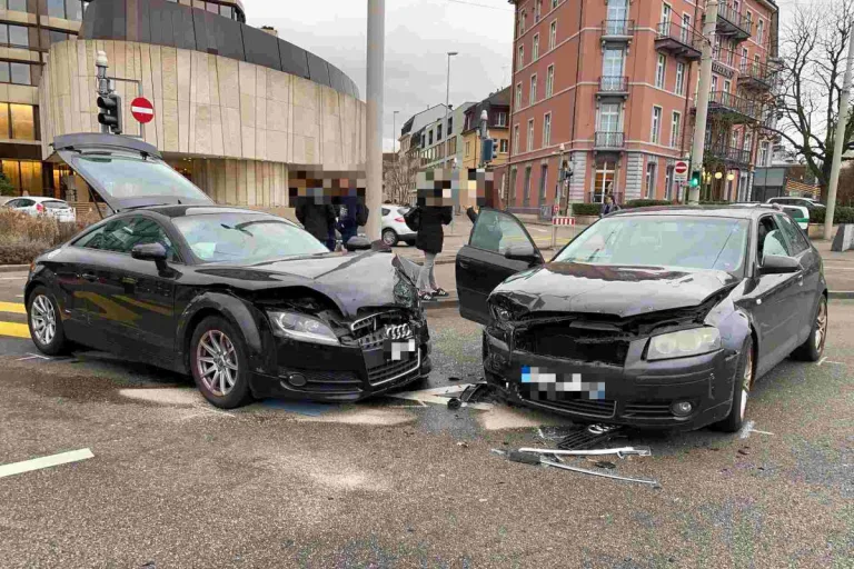Stadt Basel – Ampel verwechselt und Kollision verursacht