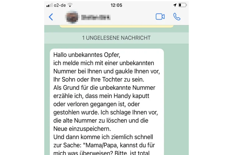 Lohmar NW - Rund 8.000 Euro nach Whatsapp-Betrug verloren