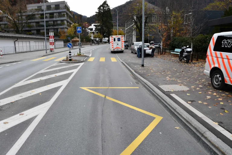 Chur GR – Rollerfahrerin bei Kollision verletzt 
