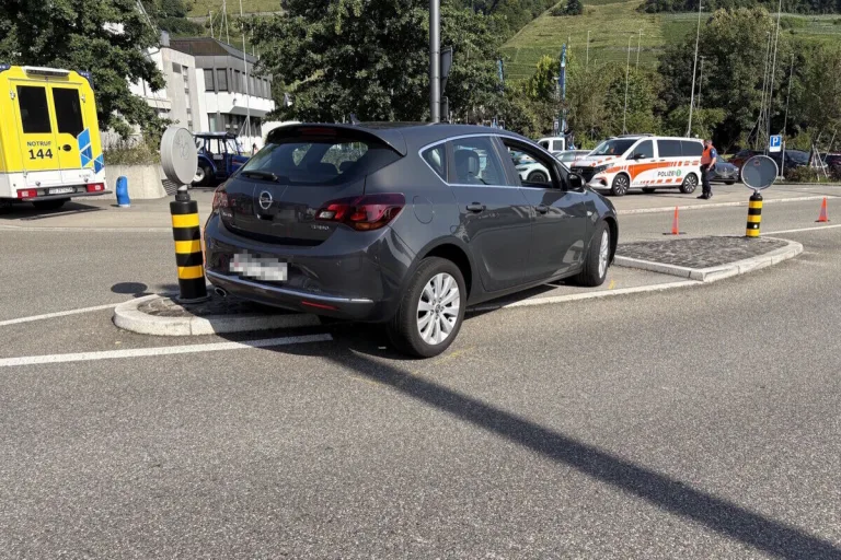 Berneck SG – Fussgänger bei Unfall von Auto erfasst