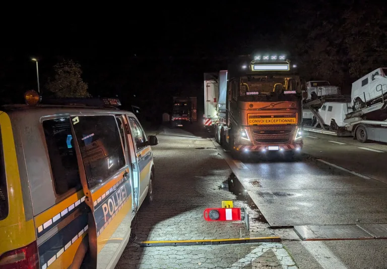 A2 Geestland – Vier Schwertransporte wegen Überladung gestoppt