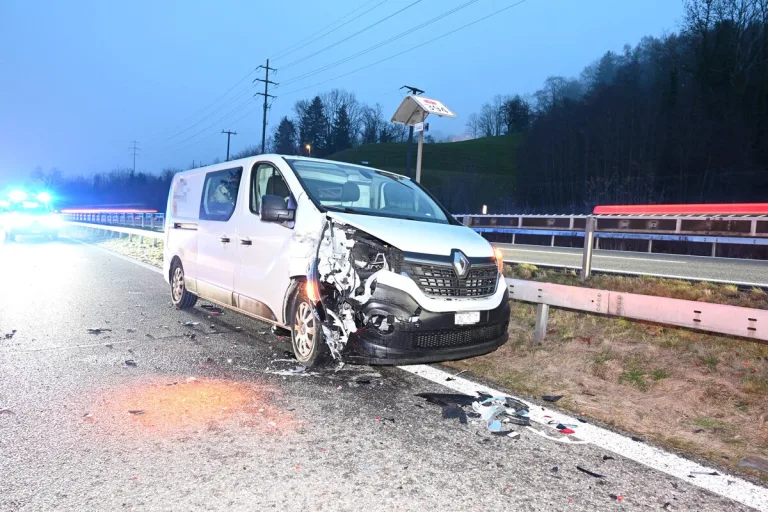 Rorschacherberg SG – Unfall sorgt für Stau auf der A1