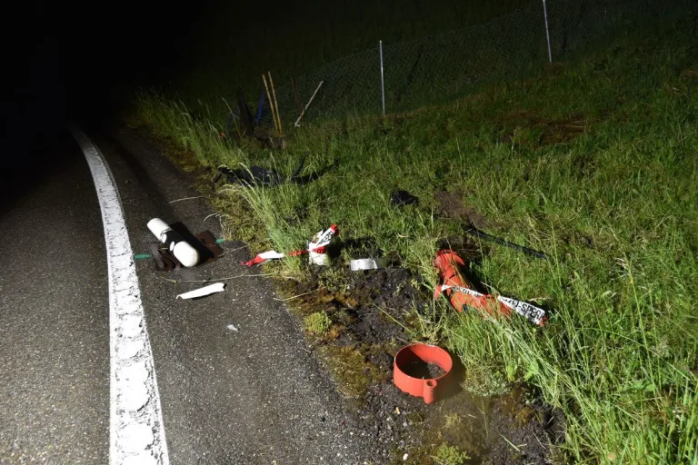 Rehetobel AR – Unfall nach Überholmanöver