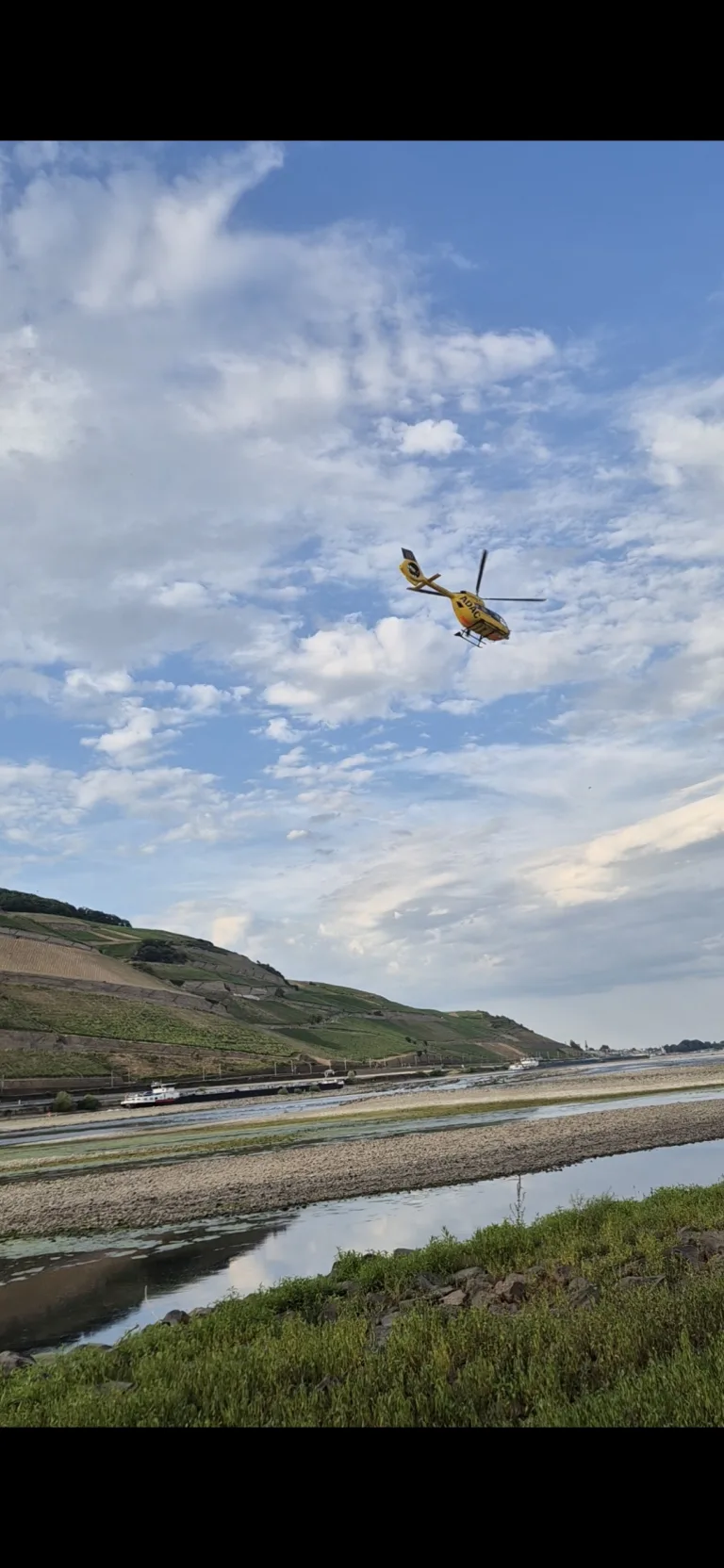 Bingen – 20-Jähriger nach Badeunfall im Rhein vermisst