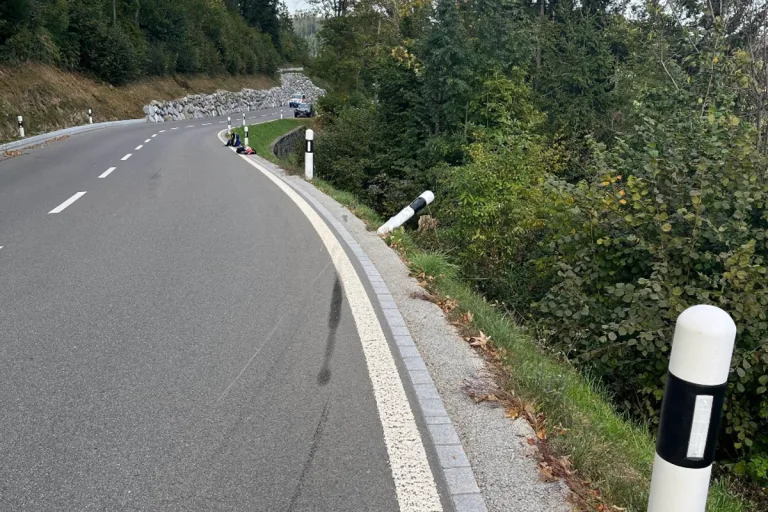  Mühlrüti SG - Rega-Einsatz nach Selbstunfall auf der Hulftegg