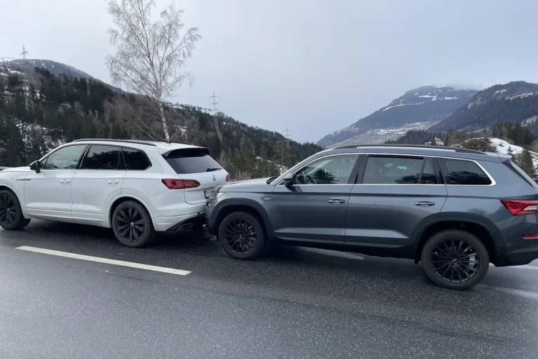 Tiefencastel GR - Handgemenge nach Unfall 