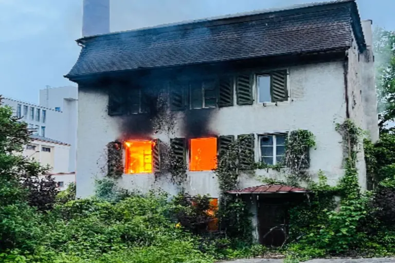 Pratteln BL - Zeugenaufruf nach Brand im Einfamilienhaus