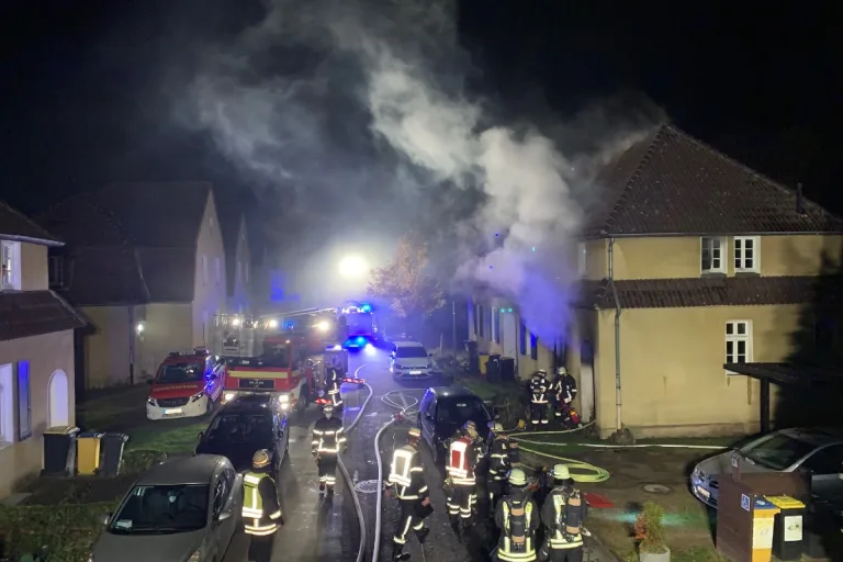Dortmund - Brand in Haus 