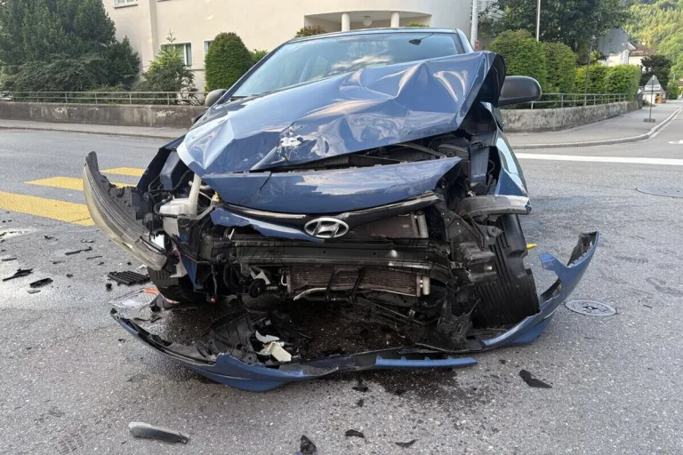 St. Margrethen SG – Unfall an Kreuzung