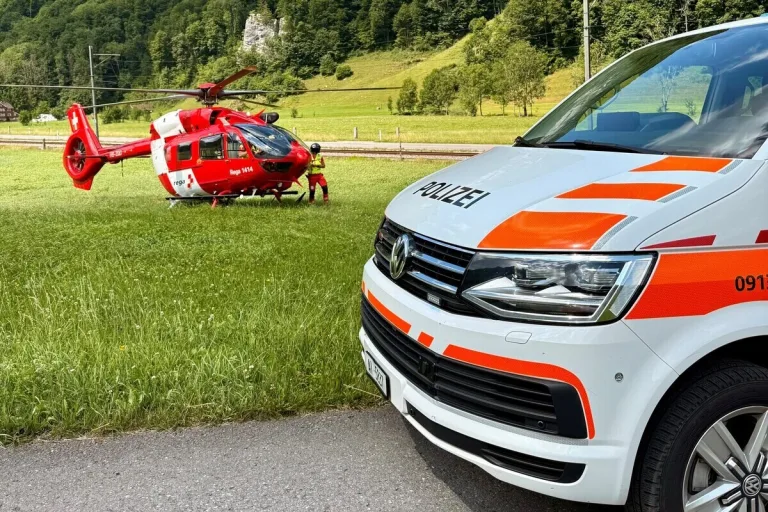Wasserauen AI – Sportkletterin stürzt beim Aescher ab