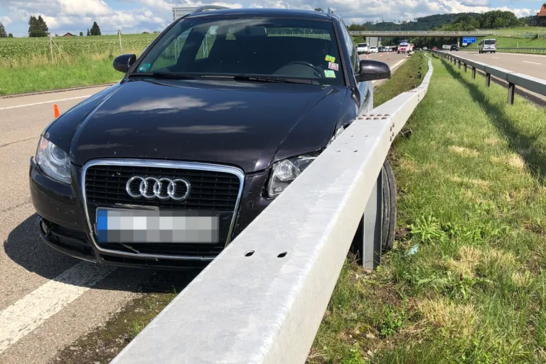 Münchwilen TG - Ablenkung auf der A1 führt zu Verkehrsunfall