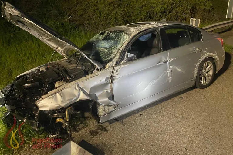 Ingelheim - Mehrstündige Vollsperrung der Autobahn nach Unfall