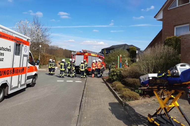 Bad Iburg - 25-Jähriger bei Brand lebensgefährlich verletzt