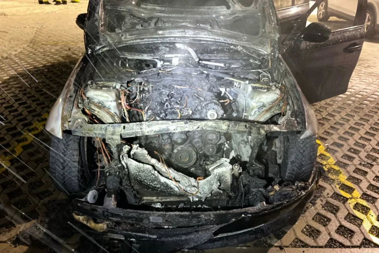 Stadt St.Gallen - Parkiertes Auto in Brand geraten