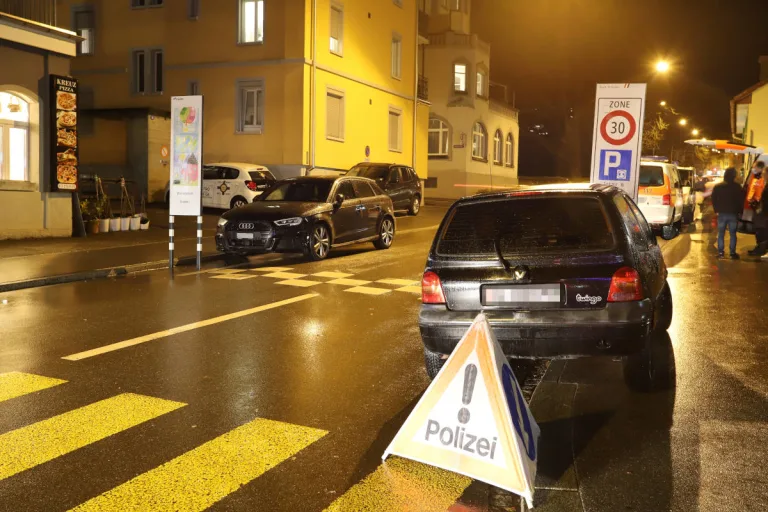 St. Gallen – Alkoholisierter Mann verursacht Verkehrsunfall