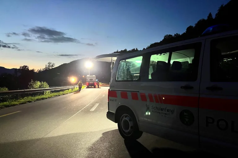 Krummenau SG – Mit Motorrad tödlich verunfallt