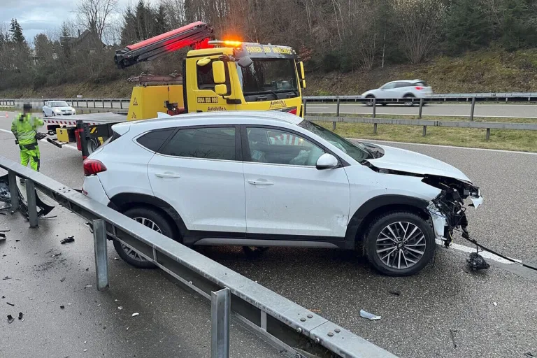 Rheintal SG – Unfälle auf der Autobahn führen zu Stau
