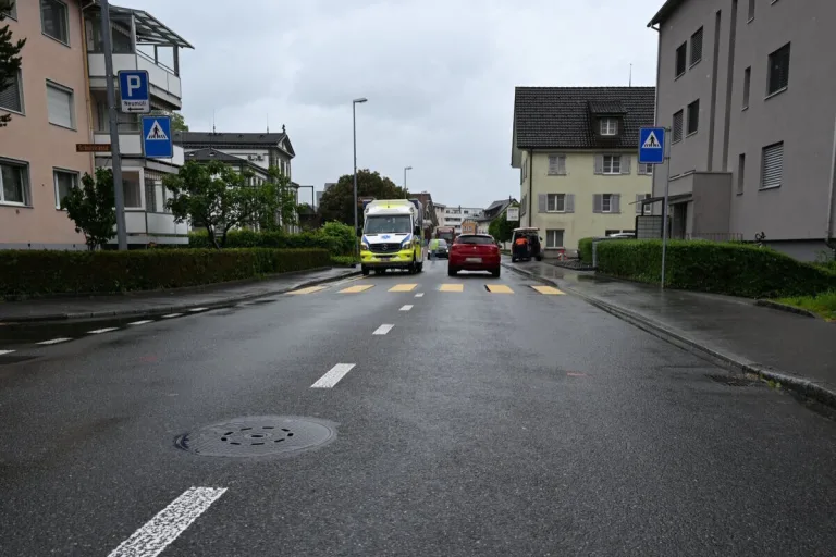 Rheineck SG - 6-Jährige von Auto erfasst 