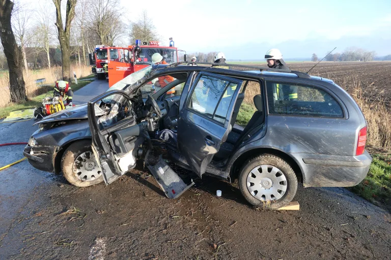 Bülkau – Frau wird bei Verkehrsunfall lebensgefährlich verletzt
