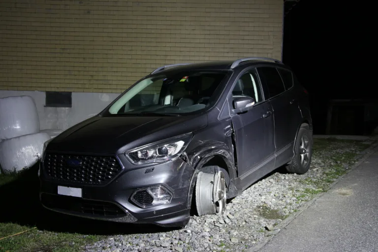 Appenzell – Heftige Kollision zwischen zwei Autos