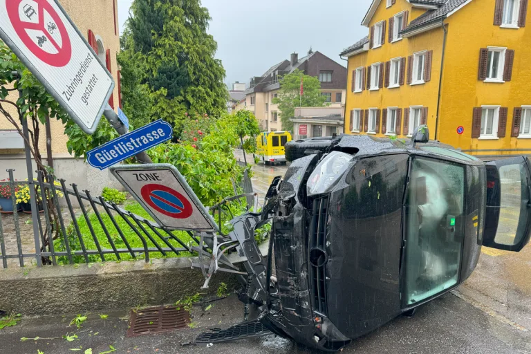 St.Gallen - Vom Bremspedal aufs Gaspedal gerutscht