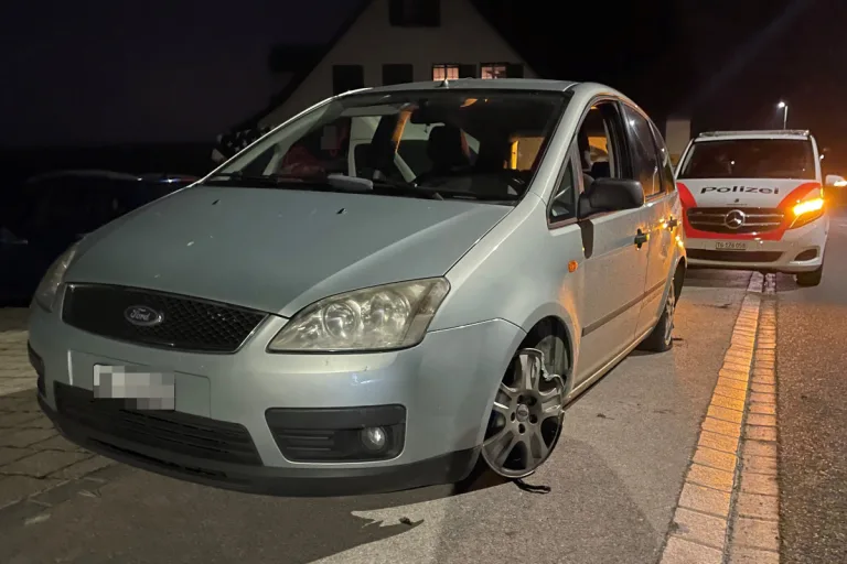 Mettlen TG – Betrunken Unfall gebaut – Führerausweis weg