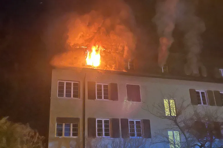 Stadt Luzern – Mehrere Personen nach Brand evakuiert