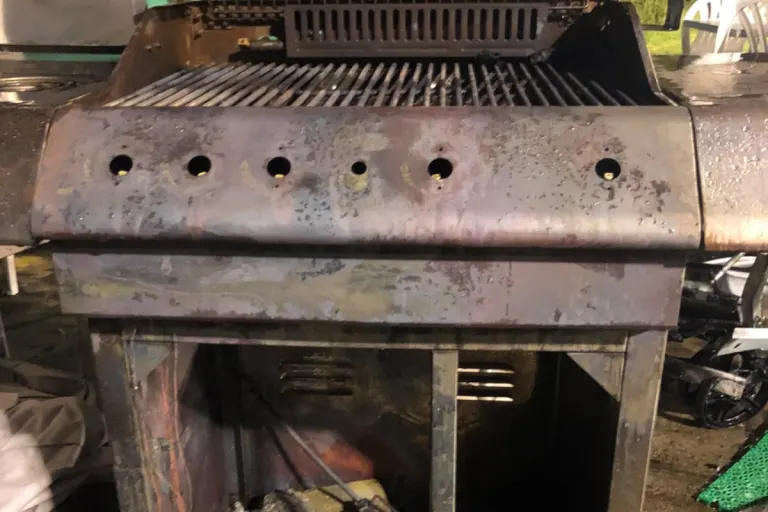 In Frauenfeld TG brannte ein Grill